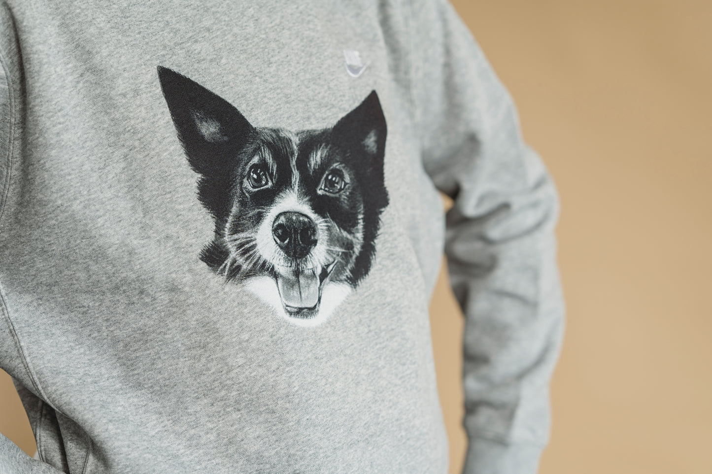 Unisex Sofi pelēks džemperis