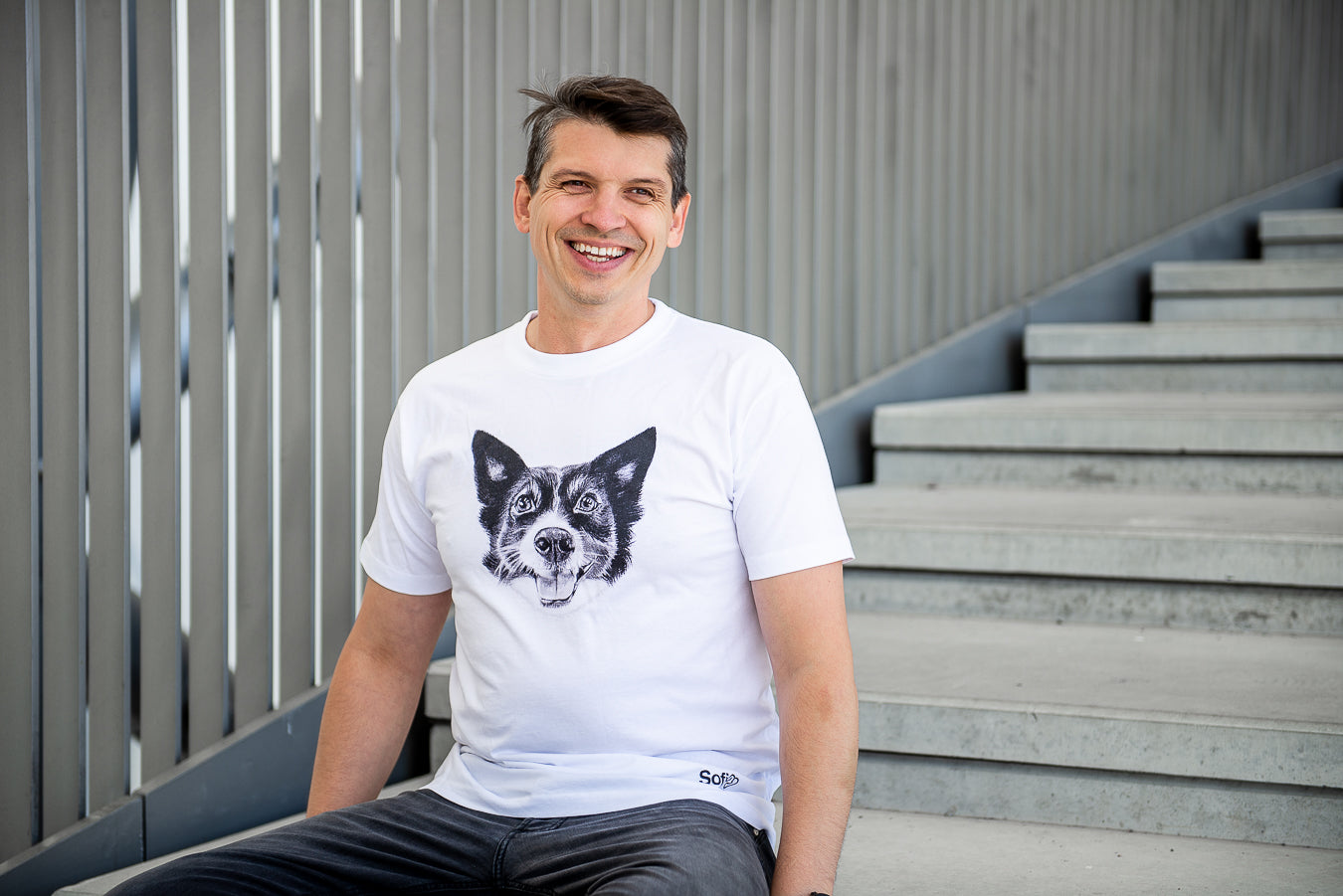 Unisex Sofi white T-shirt